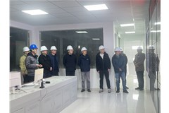 长沙市渣土事务中心领导一行莅临中邦科技建筑垃圾资源化利用项目考察调研